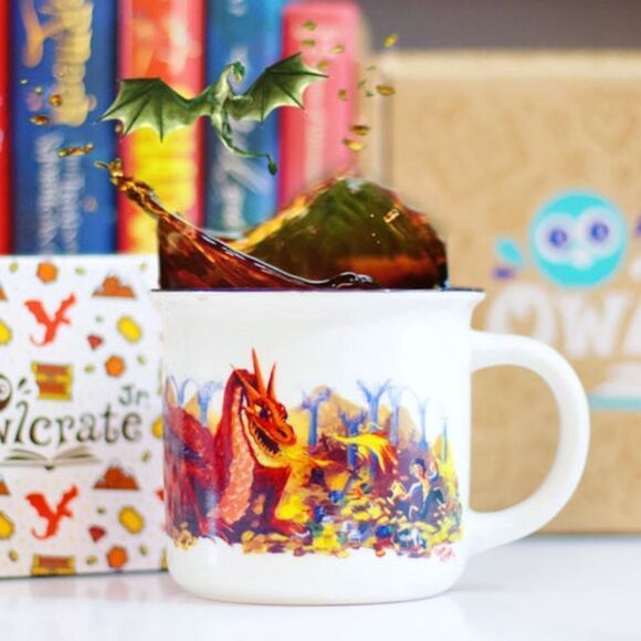 Owl Crate The Hobbit-inspired Ceramic Mug (designed by Cara Kozik) Coffee Cup‎ - Picture 1 of 12